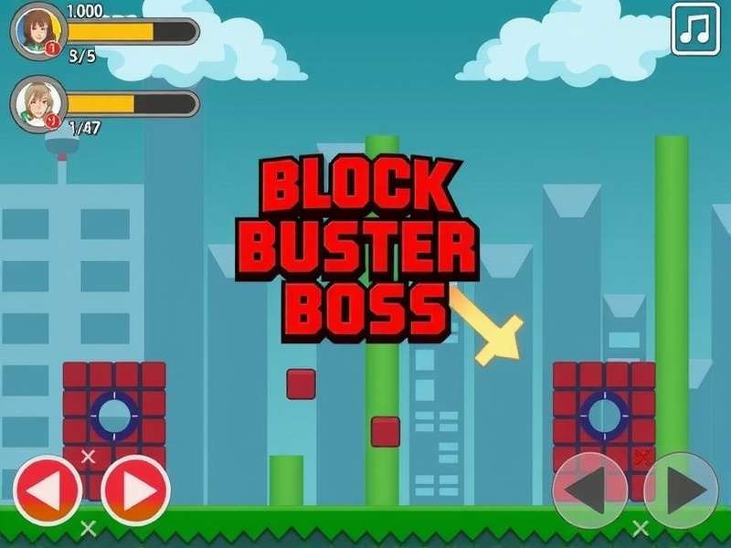Block Buster Boss Gameplay Screenshot
